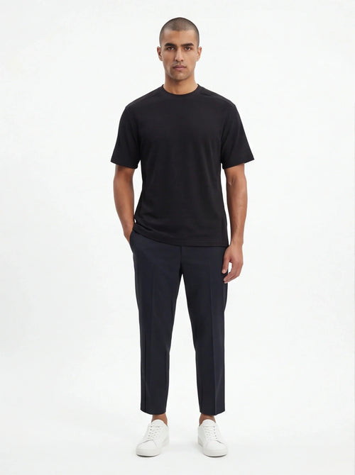 Avant - Garde T-Shirt – with a Silk - Like Touch with Architectural Design - NEXORANEXORA